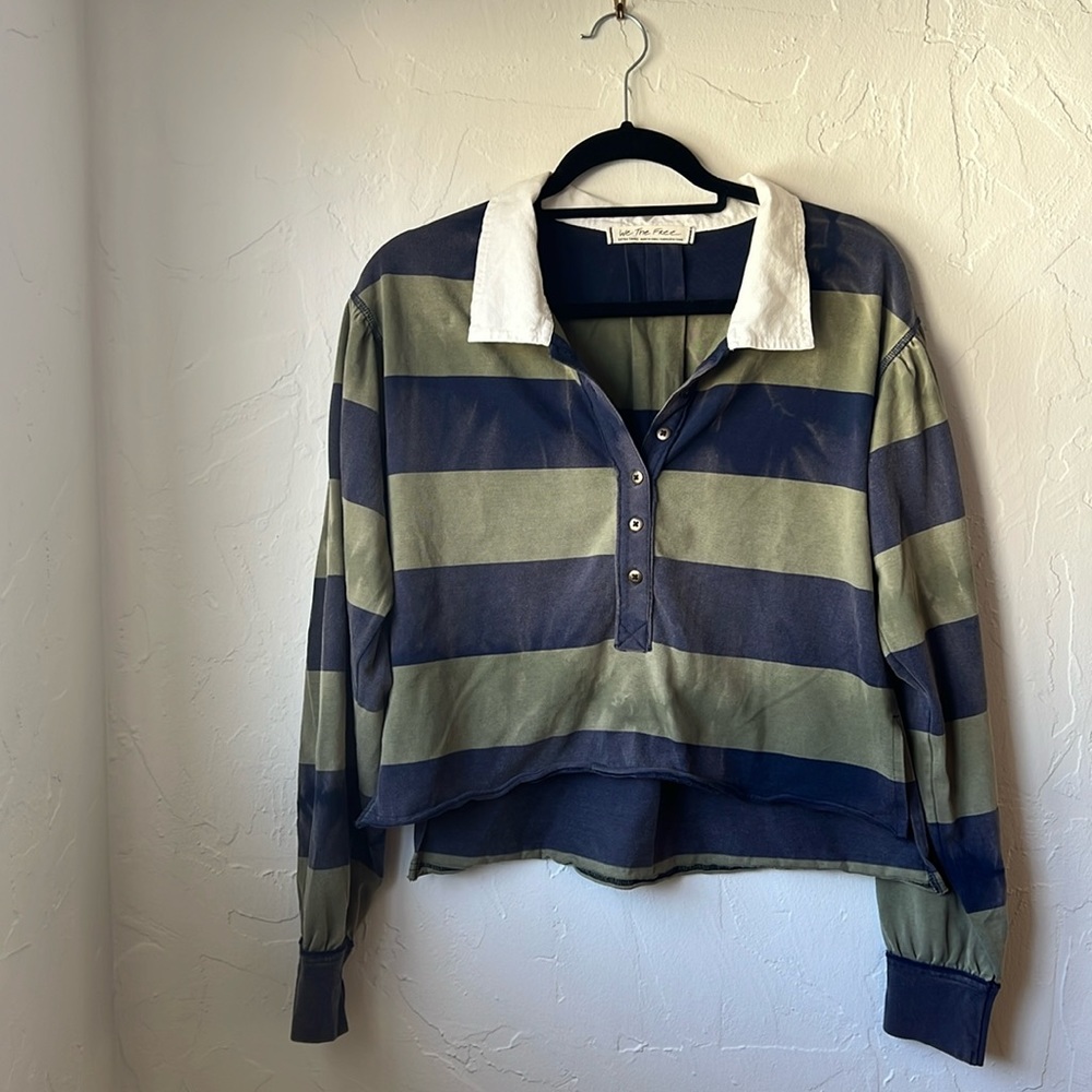 Free People Rugby Shirt